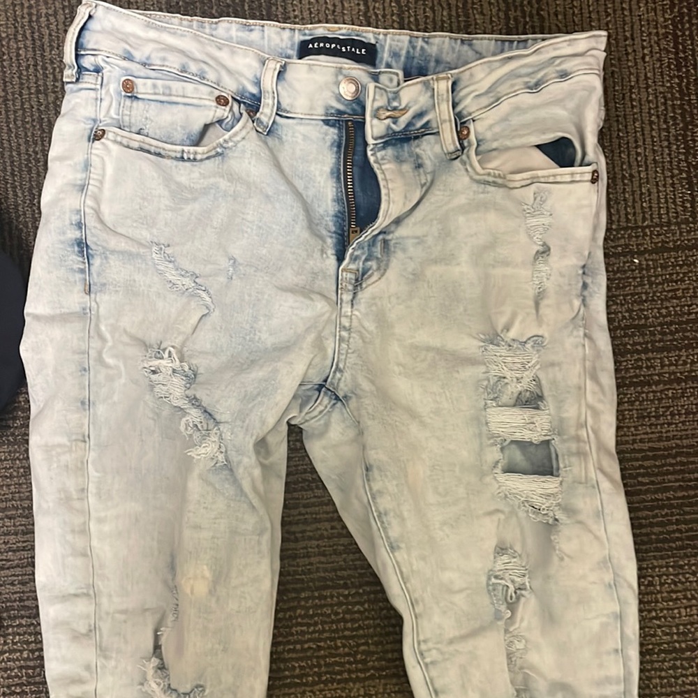 Aeropostale skinny athletic jeans